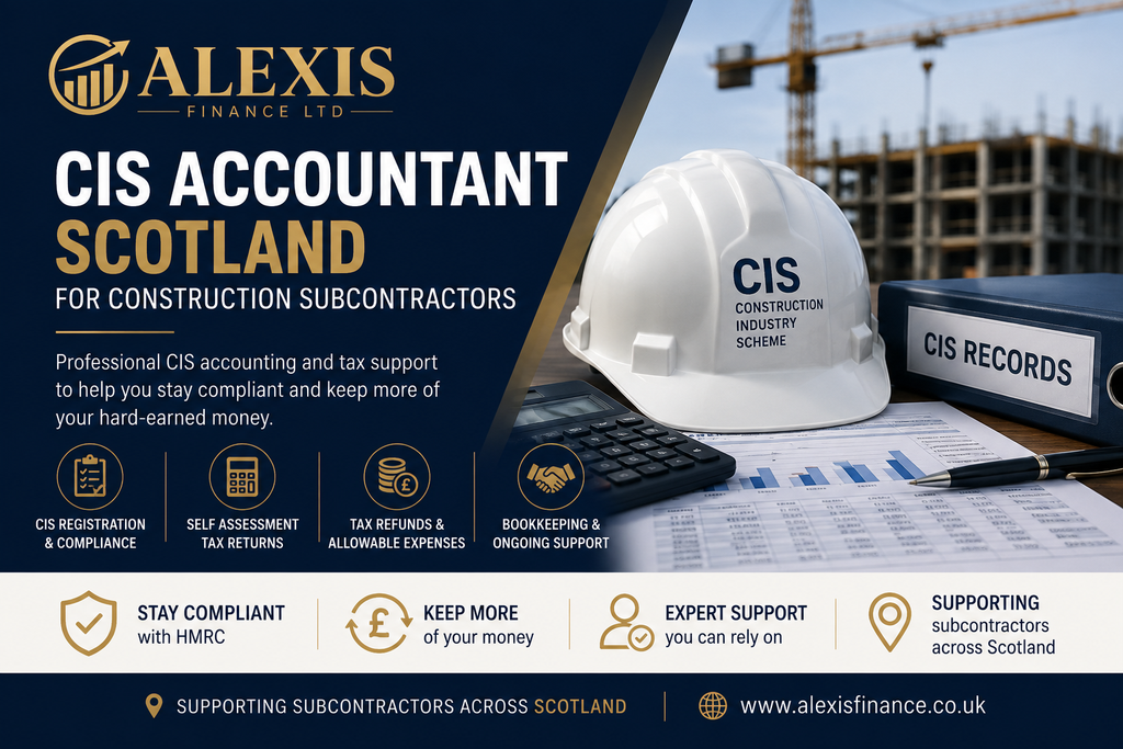 CIS Accountant Scotland for construction subcontractors